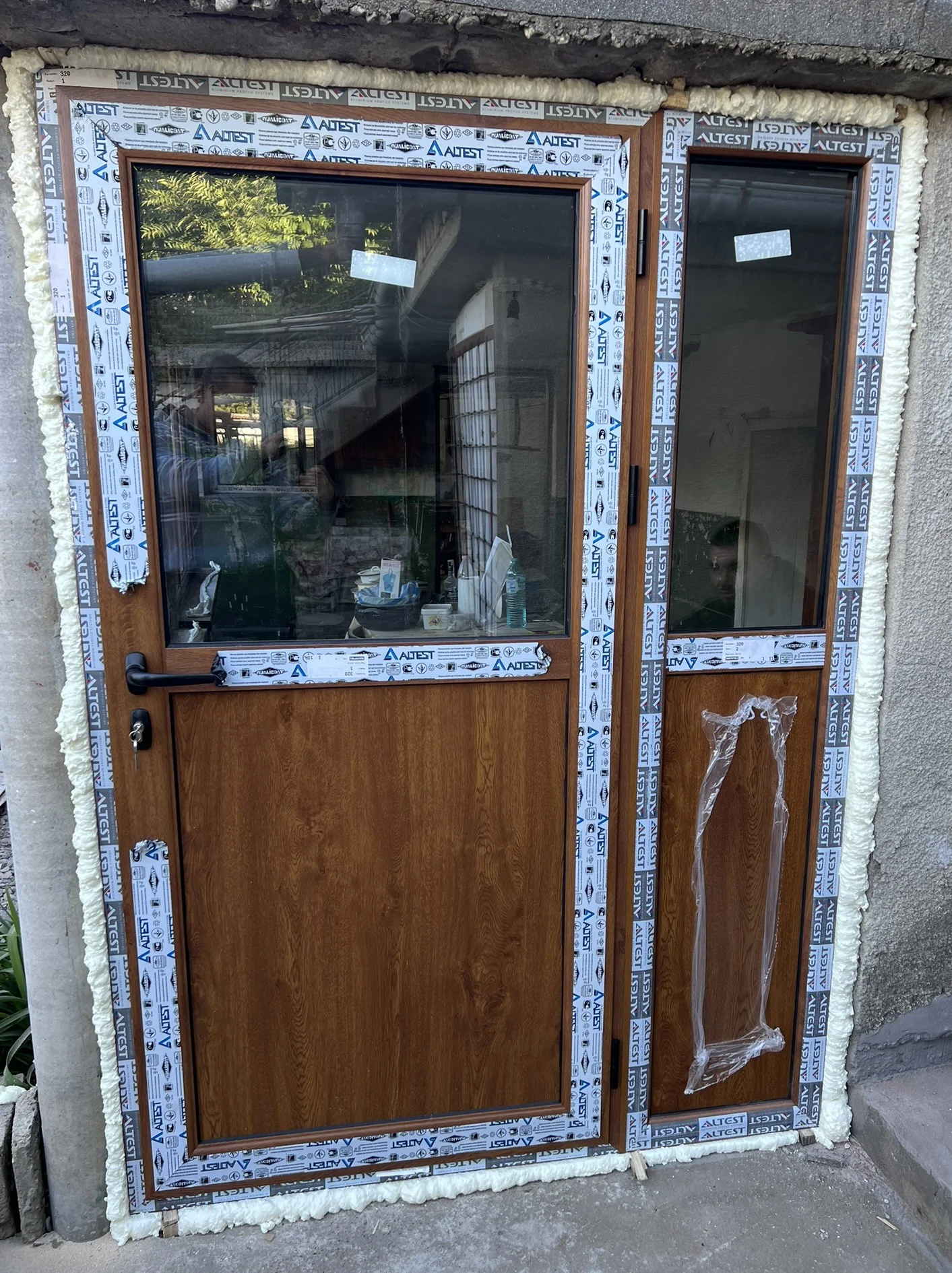 Монтаж алуминиева дограма Altest 530 „Ескимос“ в село Ореховица, област Плевен